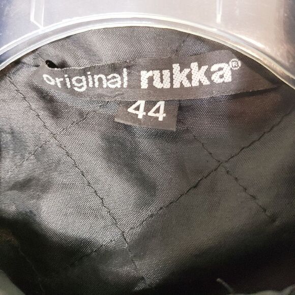Original Rukka Mens Motorcycle Jacket Lining Black Size 44 - Picture 7 of 12